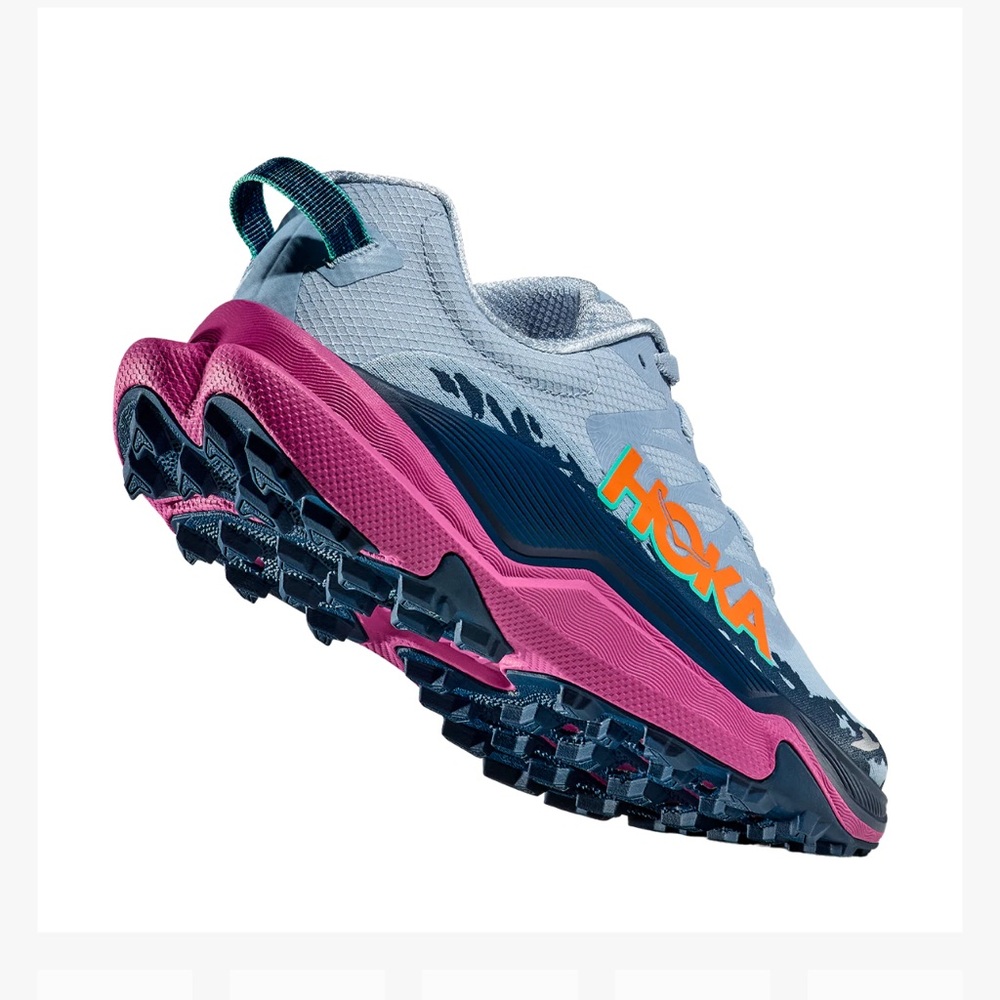 Hoka Torrent4 ' Blue and Pink Sneakers - Picture 2 of 13